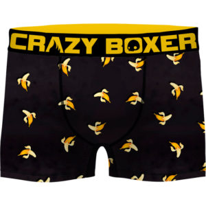 BOXER CRAZY BOXER- NEGRO, NARANJA
