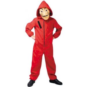 DISFRAZ INFANTIL ATRACADOR - CASA DE PAPEL