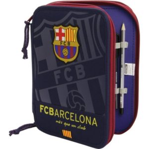 PLUMIER DOBLE F.C BARCELONA, 56 PIEZAS
